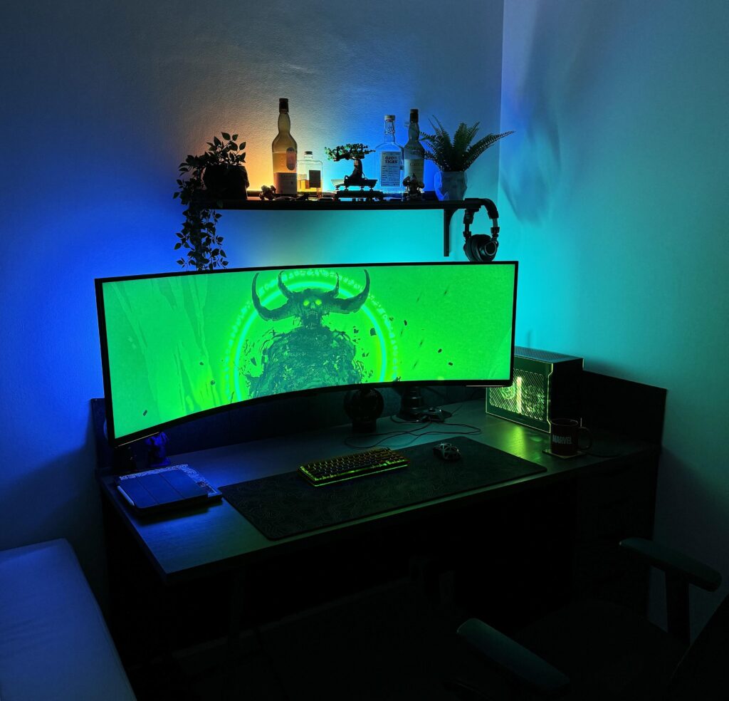 New WFH/gaming/I-spent-my-life-here setup
