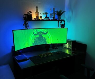 New WFH/gaming/I-spent-my-life-here setup