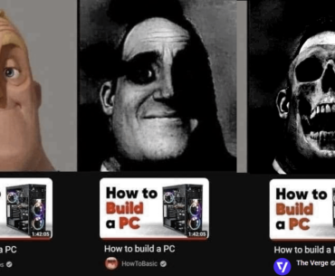Increasing levels of concern as you scroll your youtube feed. If you know, you know