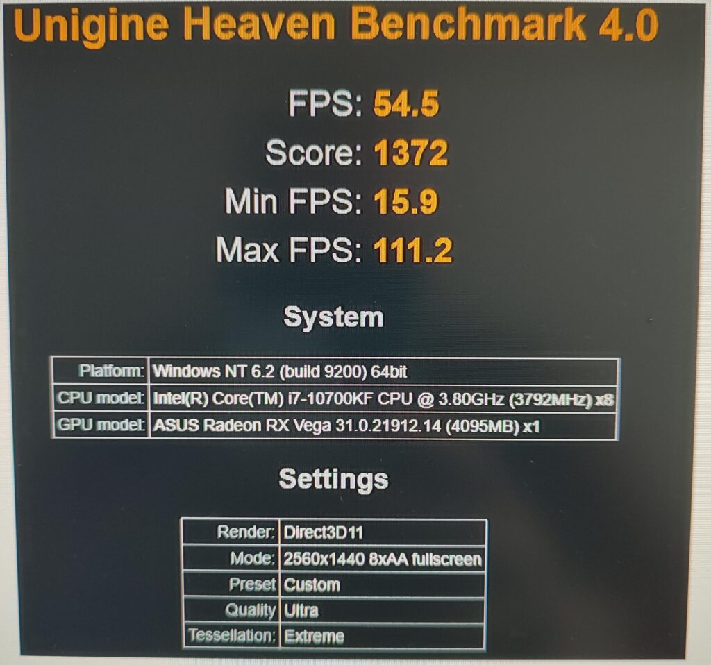 How is my vega56 score?