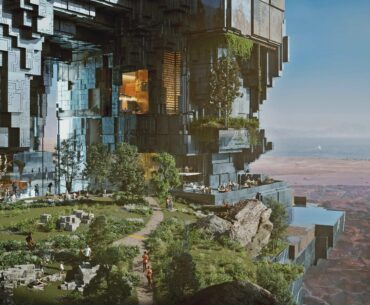 Anyone know what are the cube-thingies-art style is called (trynna find more)