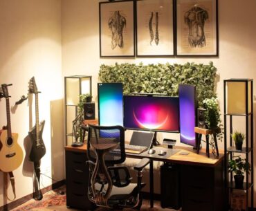 My updated workstation