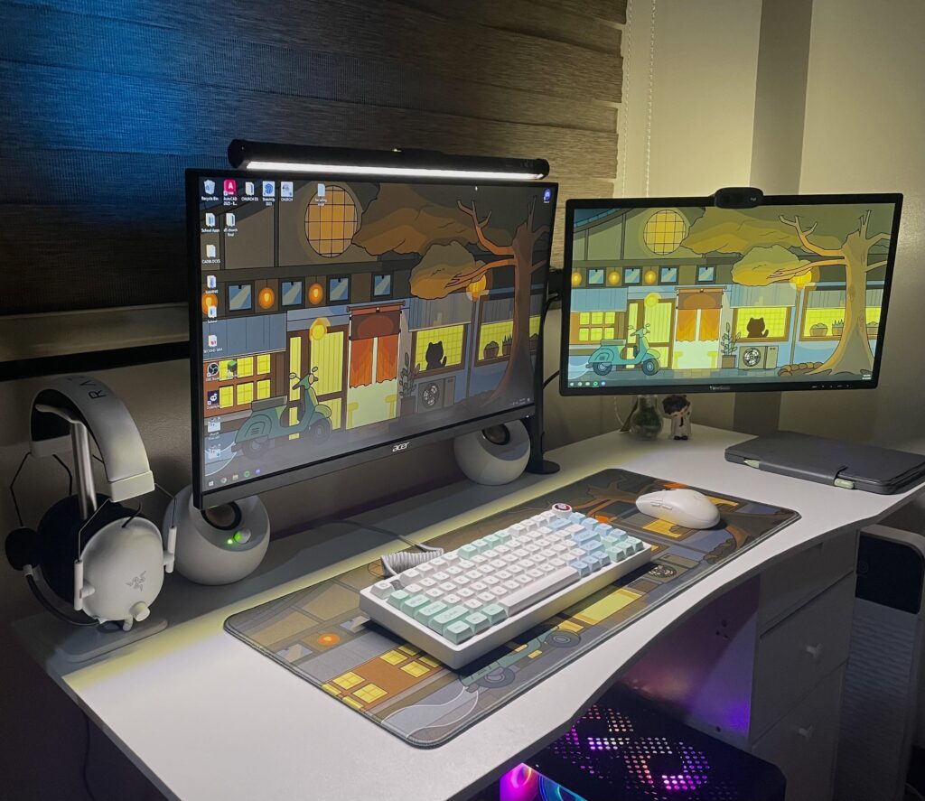 i finally have a setup after moving i finally have a setup after moving