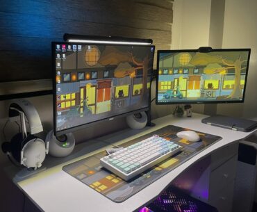 i finally have a setup after moving