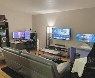 Our lil apartment setup