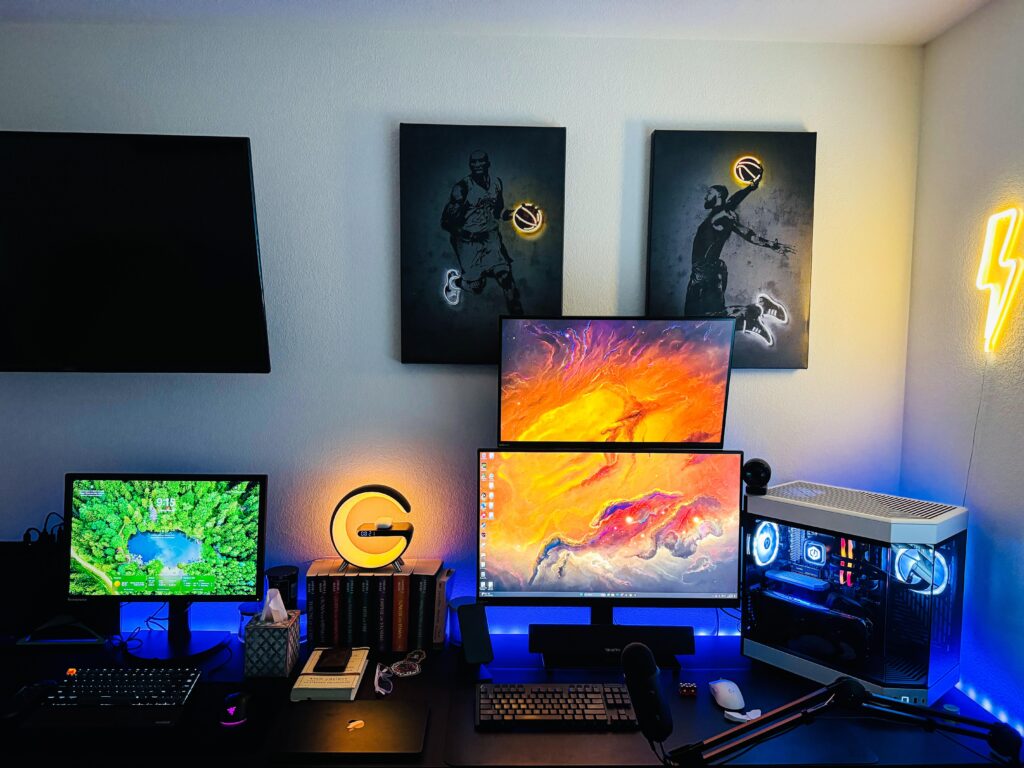 She works, I play