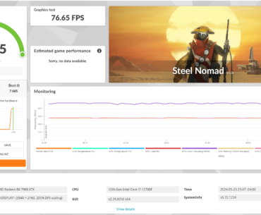 My 7900XTX  OC with only a 420 Power limit... Thanks Asus -.-