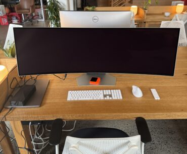 My productivity setup at my work.