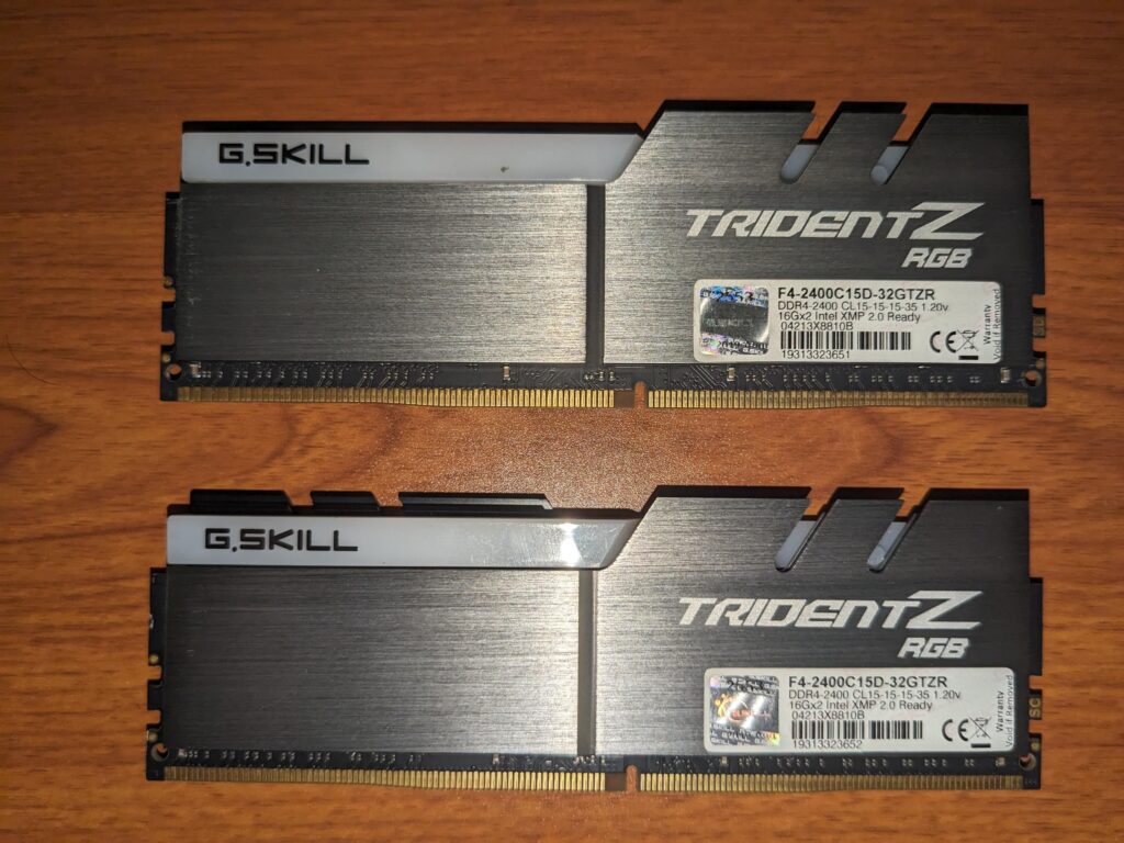 I found some awful bin B-Die