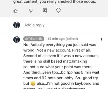 Am I missing something here? Is there sbmm in lung all of the sudden? And the fpp vs tpp cringe needs to stop lol.