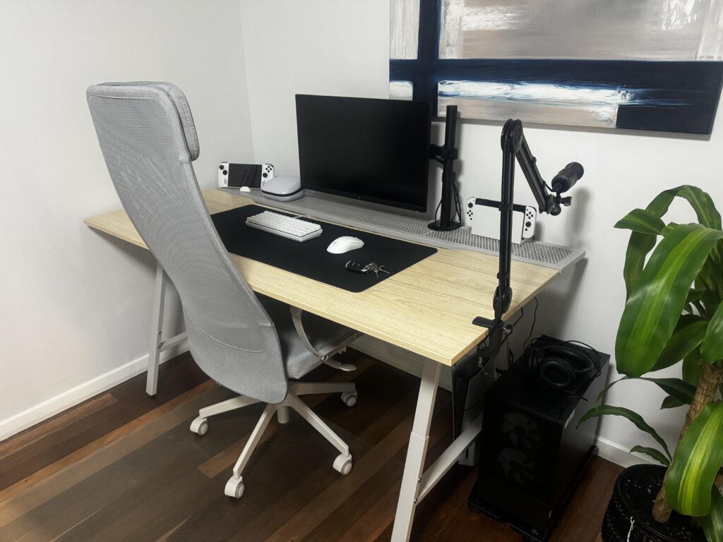 First setup in years