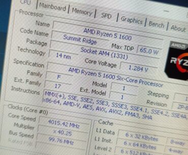 We got it bois!!! Ryzen 5 1600 4GHz OC