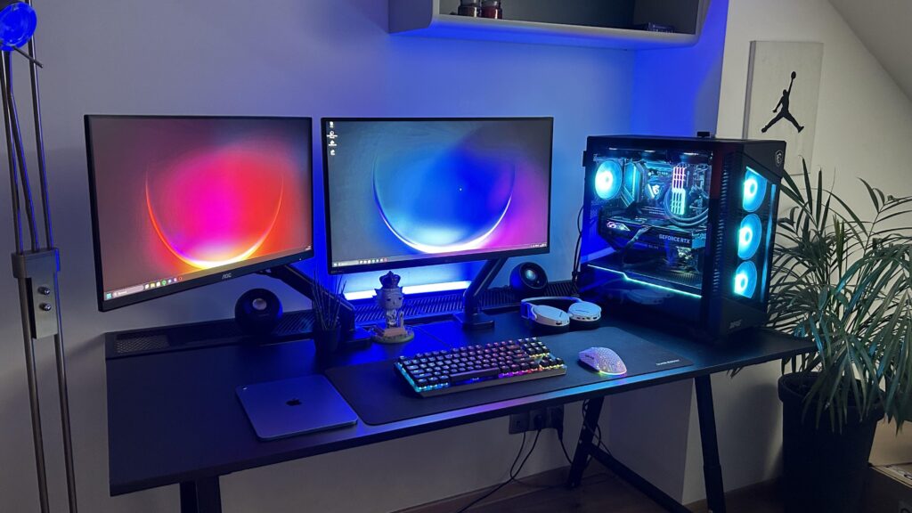My first solid pc station