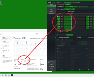 Isn't Ryzen Master supposed to limit max frequency of the CPU? (5950x)