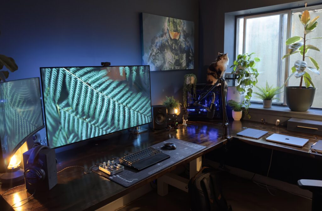 My little corner setup