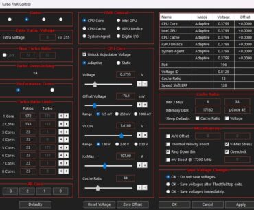 Throttlestop ts bench lowering and locking fid and power