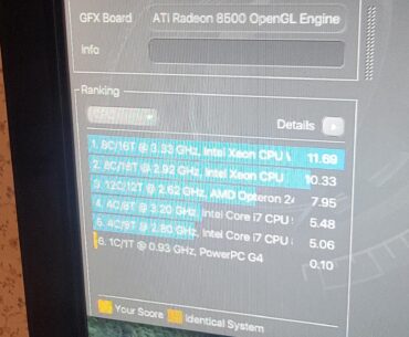 In response to the 3-week cinebench. My retro gaming computer