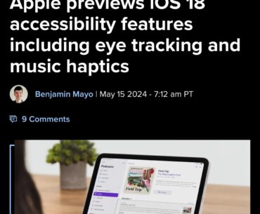 How do you feel about apple tracking your eye movements? 👁️