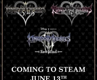 Kingdom Hearts is finally coming to Steam! June 13th.
