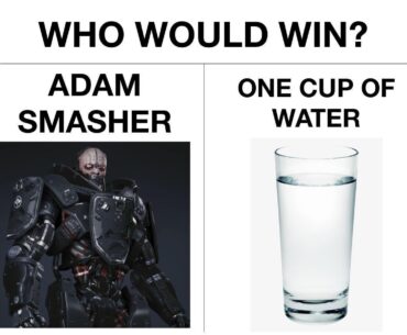 Is there lore reason why V doesn't throw a cup of water at him?