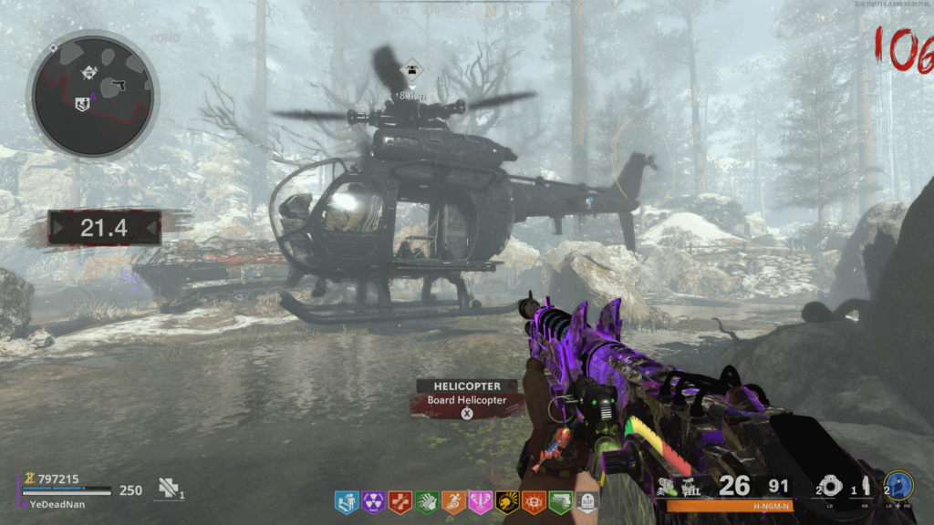 I hope the next zombies game is harder because this is far too easy. 2nd time reaching over round 100.