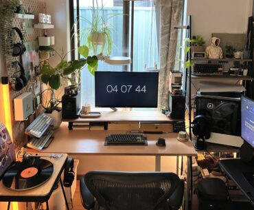 My cozy spot in a small bedroom