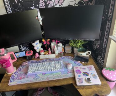 My Wife finally upgraded after years of WFH