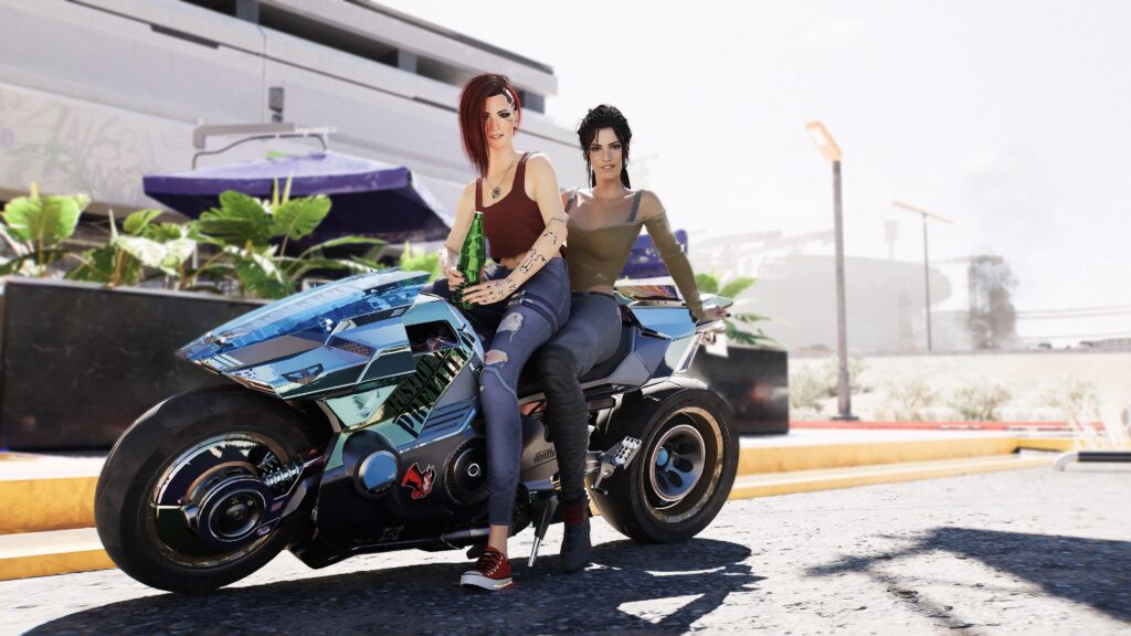 Wish NPC's were able to ride Bikes with you
