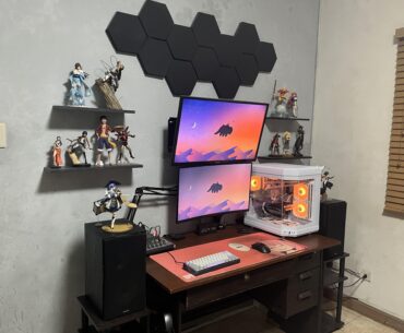 Just bought a new case, just need to buy a new table and paint the walls.. again, or put a stickef