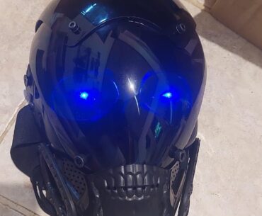 Made my own DIY Cyberpunk Mask (W.I.P)