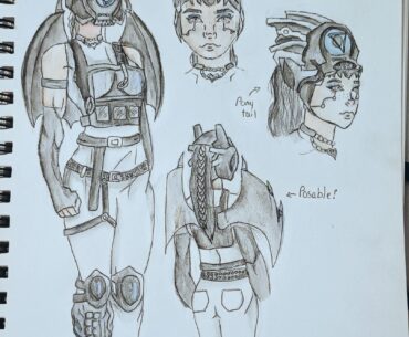Cyberpunk doll