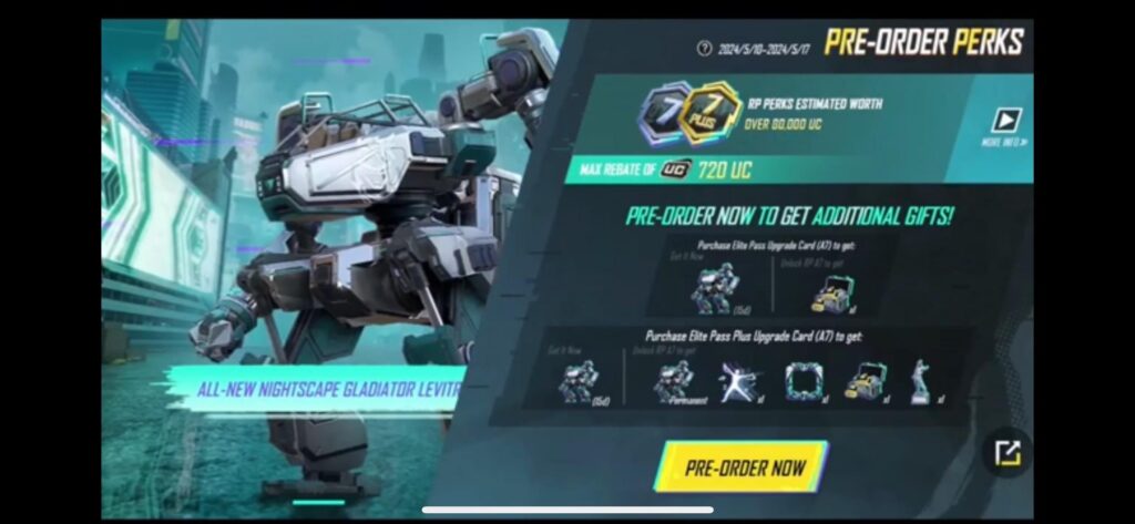 So are we getting Mechs next season? Mech skins coming in the next RP