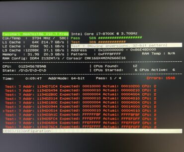 (Memtest86) Is this enough to conclude my ram is the issue