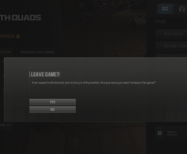 "Your squad is eliminated, but victory is still possible" message. What does it mean? Entire squad dead, no jailbreak event. Waited a couple of minutes and nothing happened?