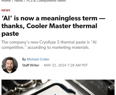 AI thermal paste is here guys