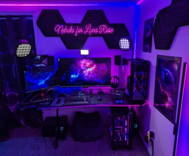 All ROG stream setup dedicated to our daughter Luna