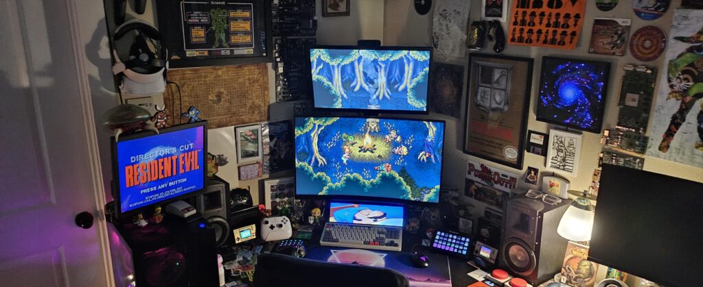 Been a while since I posted my adult adhd battlestation.