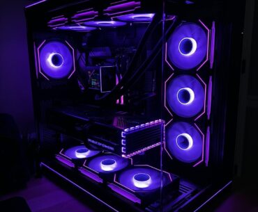 Vaporwave Infinity Build - Lian Li + ROG