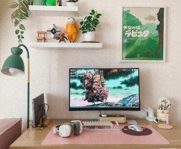 my small but cozy setup!