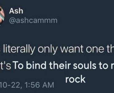 Guys only want one thing...