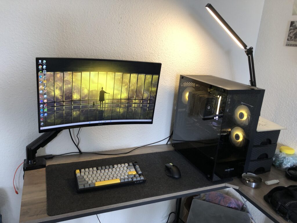 My first ever PC build. Looking for advice to improve  my setup.