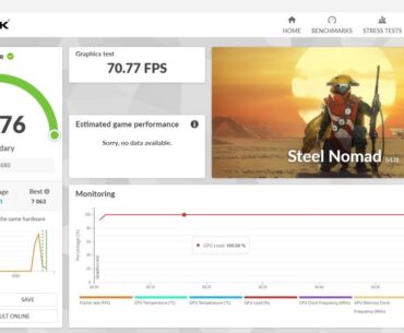 Steel nomad rank 1 in both dx12 and vulkan