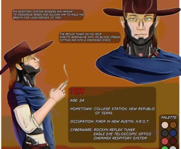 Tex, my Fixer OC