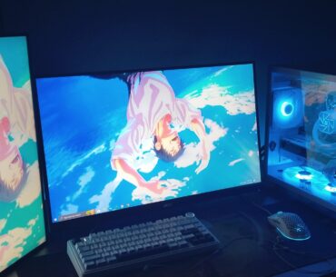 Whatever gaming setup this is