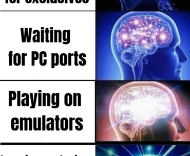 Evolving as a PC gamer.