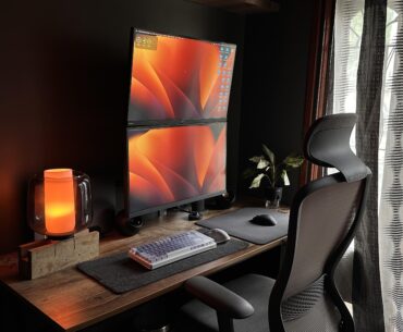 Work in progress - work+gaming setup
