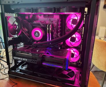 Just finished this bad boy. Strix 4090, 14900k, 64gb 6400, Liquid Freezer III