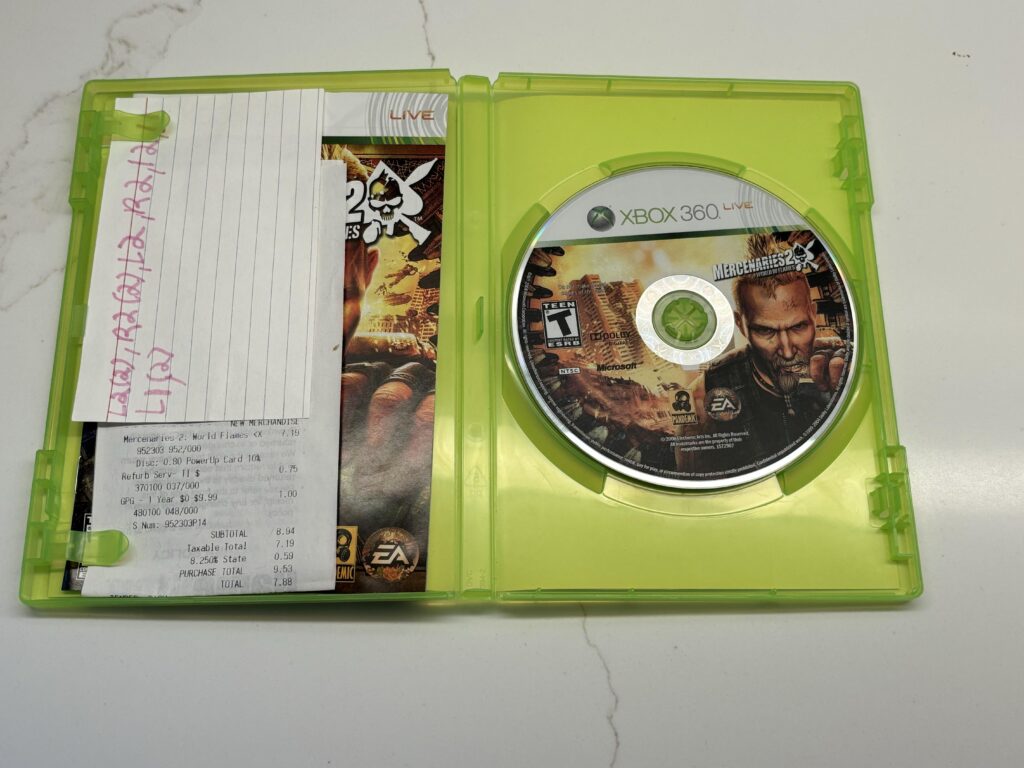 Found my copy of Mercenaries 2 that hasn’t aged a day!