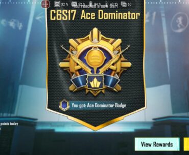 For the first time ever I reached Ace Dominator. Even before this I had never reached Ace Master. I'd usually only get to Ace in a season, so I pushed myself to try harder, do better, and play more frequently. Just Proud to have made it this far for the first time.