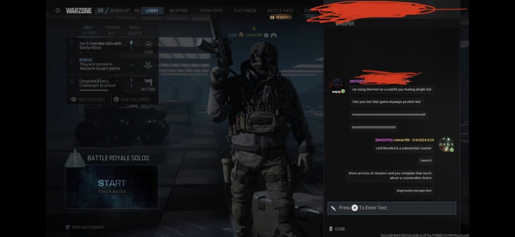Among my biggest problems with the COD community